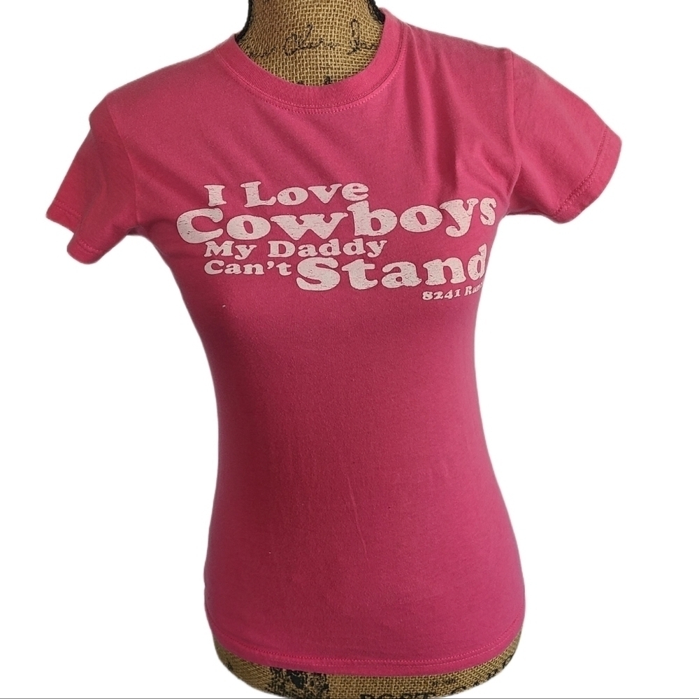8241 Ranch Pink Short Sleeve Graphic T-Shirt